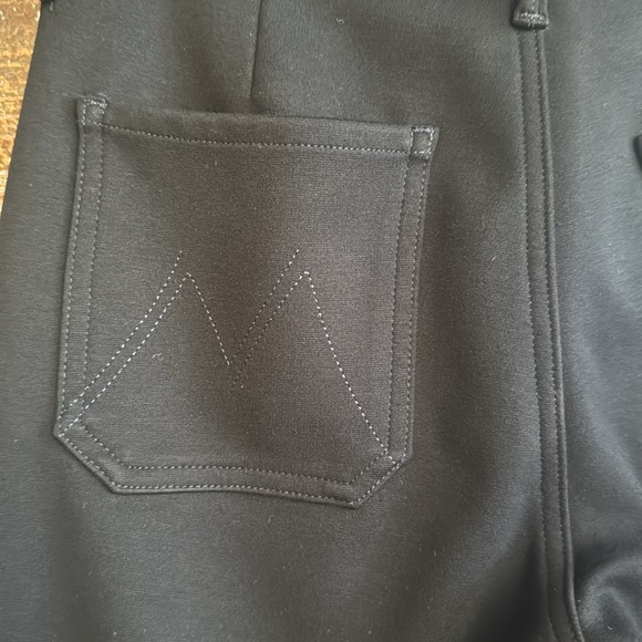 Mother Pants Womens Navy Blue French Kissing Pleated Trainer Jogger Zip. 28 - Picture 8 of 9